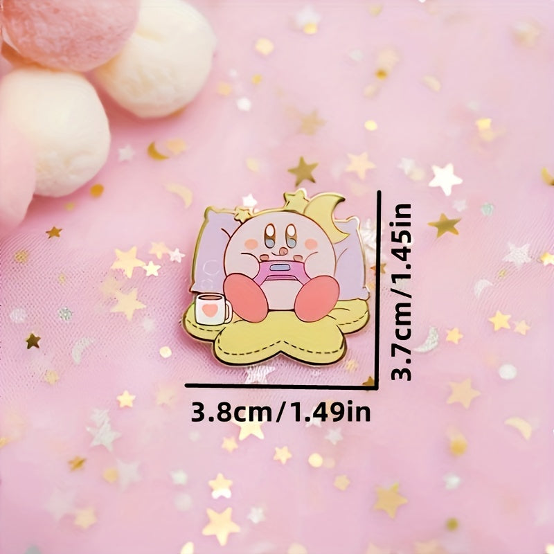 Cartoon Brooch Backpack Collar Lapel Pin Brooch Jackets Hats Scarves Pants