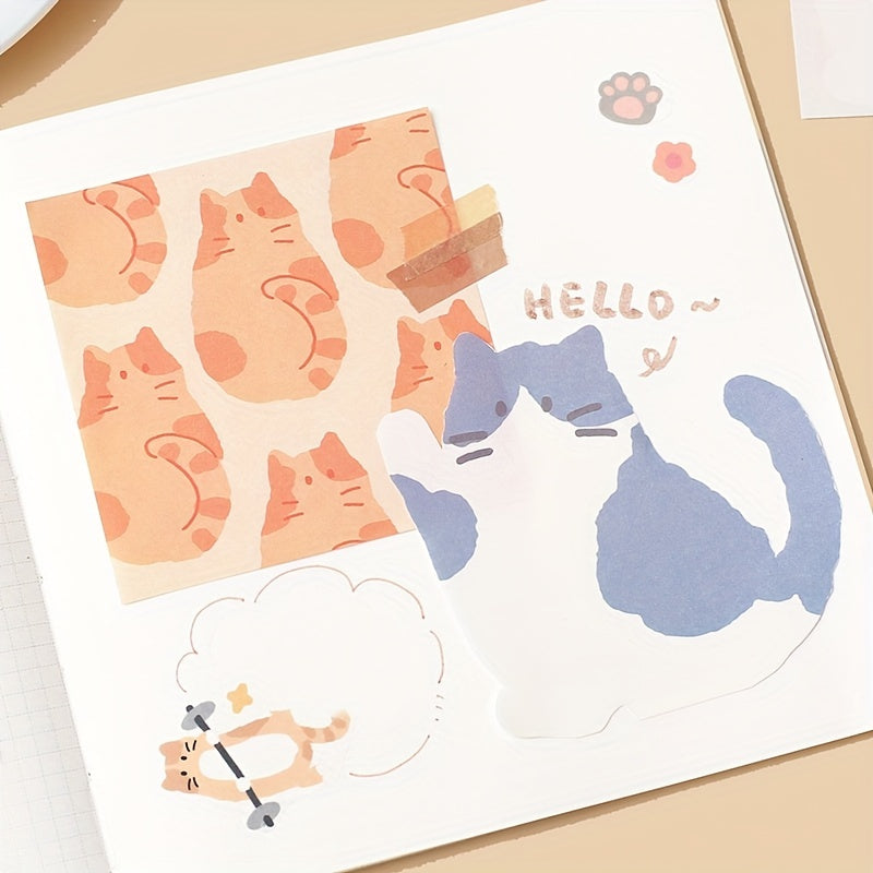Cartoon Animal Student Message Book 100 Sheets