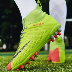 Boys Non Slip Football Cleat With Spikes Outdoor Soccer Shoes