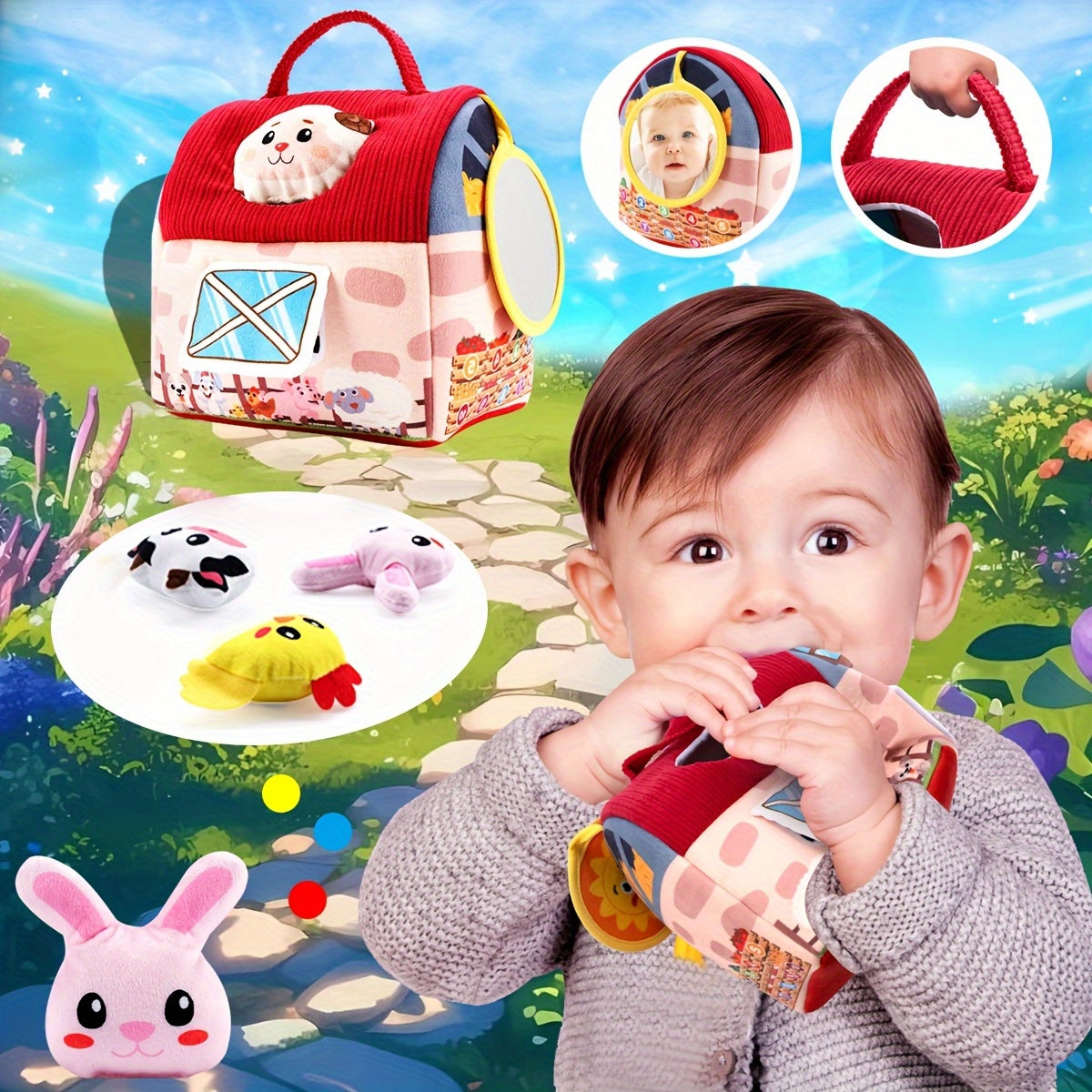 Farm Animal Surprise Toy Set 6-12 Months