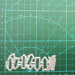 Arrow Road Sign Embossed Metal Cutting Die