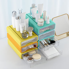 Desktop Shelf Drawer Storage Box Desk Organizer