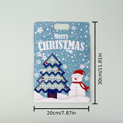 10pcs Christmas Handheld Sealed Bone Bag Inner Transparent Subbag