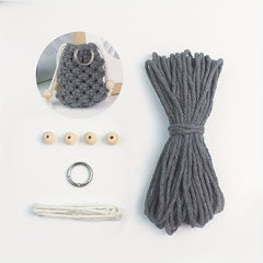 Macrame Kit for Beginners DIY Earphone Case with Tutorial