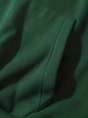  Casual Hooded Sweatshirt & Jogger Set
