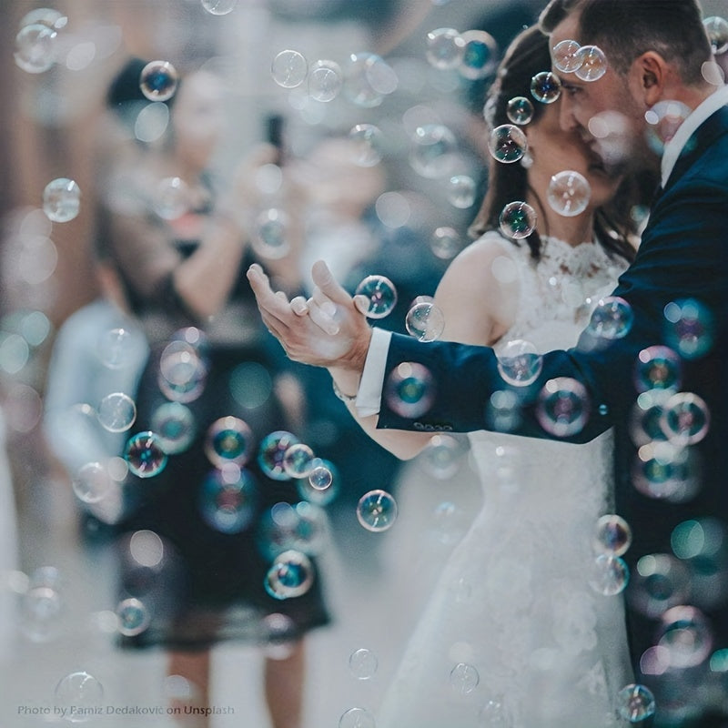 48Pcs Heart Bubble Wands Party Favors for Weddings and Anniversaries