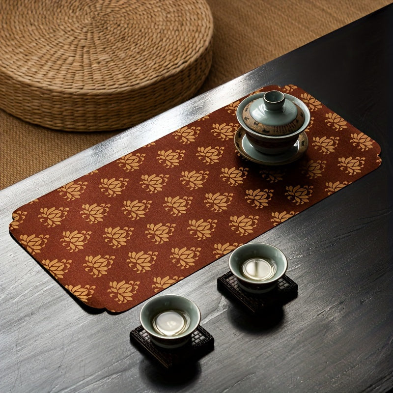 Small Tea Mat for Home or Office Use