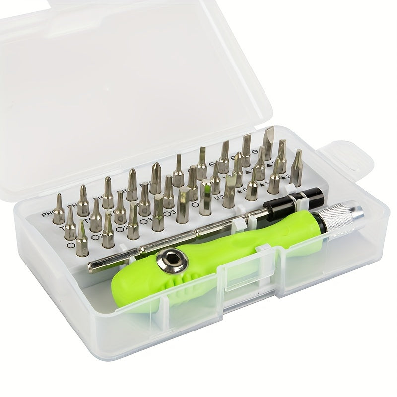 32-in-1 Precision Screwdriver Set for DIY Electronics & Furniture Repair
