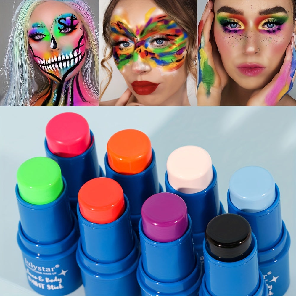 Halloween Body Paint Cream Makeup Water soluble Face Stage Stick