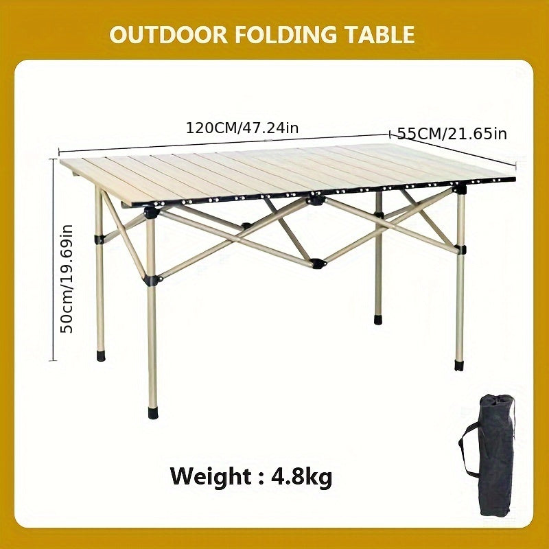 Outdoor Portable Folding Table for Camping Picnic BBQ