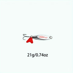 1pc 5 32g Saltwater Fishing Spoon Lure Treble Hook Hard Bait