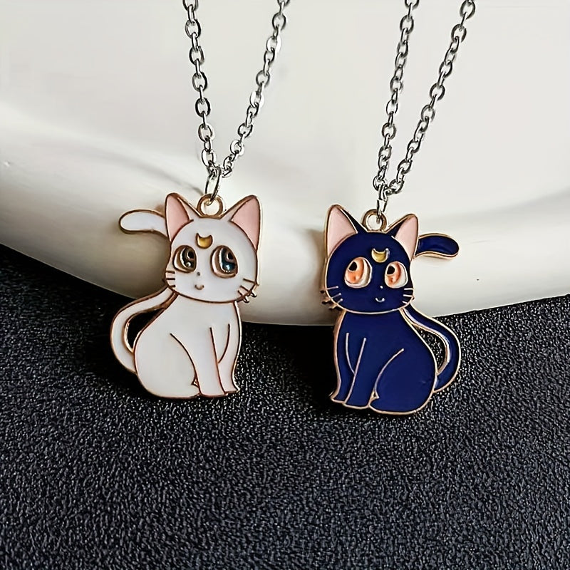 Cat Chain Necklace for Men and Women