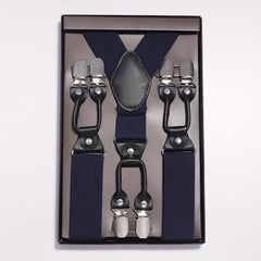 Men's Y Type Elastic Suspenders Adjustable Trousers Suspenders