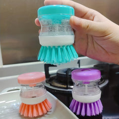 Automatic Press Type Bowl Brush - Multifunctional Cleaning Brush