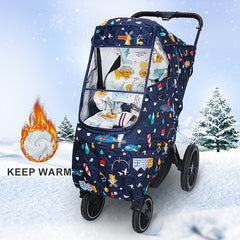 Baby Stroller Rain Cover - Comfortable and Durable Protection