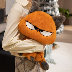 Realistic and Creative Cat Plush Toy with Big Eyes