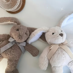 Long Eared Rabbit Plush Doll Easter Wearable Animal Rabbit Plush Doll
