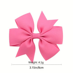 20pcs Baby Girls Bowknot Hair Clip Hair Pin Hair Accessories