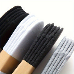 8 Pairs Soft Lightweight Low Cut Ankle Socks Women's Stockings