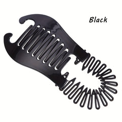 Frosted Hair Clip Banana Clip Side Hair Comb Styling Tool
