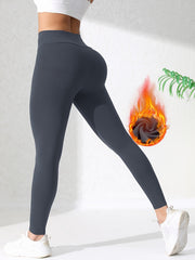 Women's Winter Fleece Lined Leggings Thermal Yoga Pants