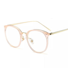 Round Frame Light Blocking Glasses for Women Unisex