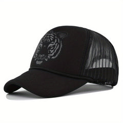 Men's Tiger Graphic Mesh Baseball Cap