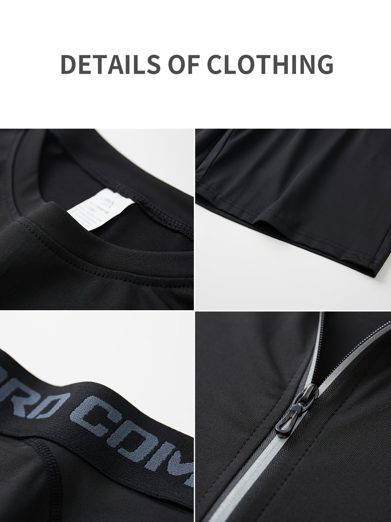 Xinso Prince Men's Compression Workout Set - Pants, Leggings, Shirts, Hoodie
