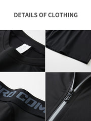Xinso Prince Men's Compression Workout Set - Pants, Leggings, Shirts, Hoodie