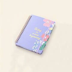 Weekly Plan Book A5 Spiral Notebook Loose leaf English Planner Schedule Diary