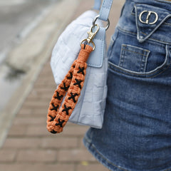Cotton Rope Keychain Pendant for Ladies DIY - Car Keys Hook Lanyard Ornaments