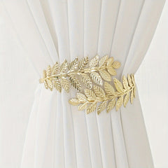 Tree Leaf Pattern Curtain Tieback