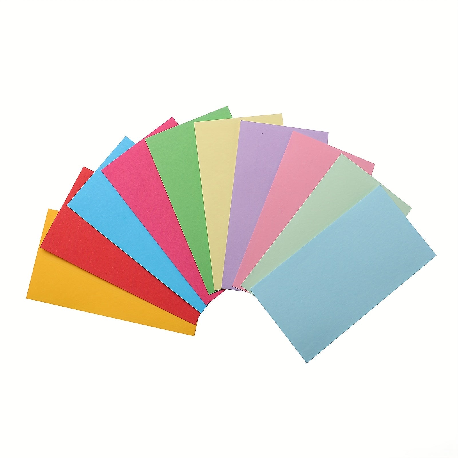 200 Colorful Cash Envelopes 6.5x3.5 Money Saving Challenge Money Budgeting