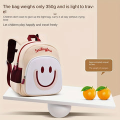 Kids 3D Cartoon Backpack Smiling Breathable Backpack