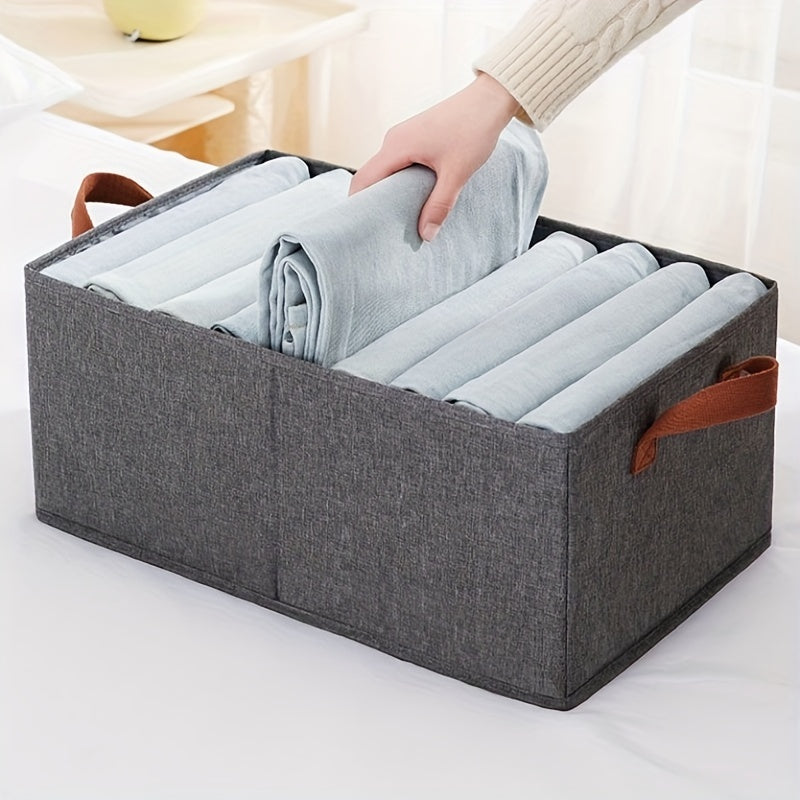 1pc Clothes Storage Box for Pants Sweaters Shirts Underwear Socks