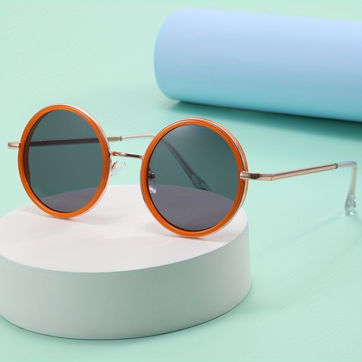 Kids Round Frame Sunglasses UV Protection