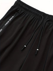 Men's Drawstring Sport Shorts with Zipped Pocket