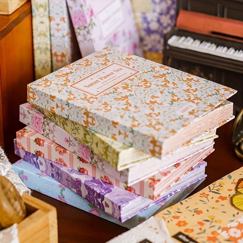 100pcs Plant Flower DIY Decorative Paper Crafting Collage Projects