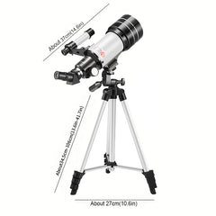 High Magnification 70mm Astronomical Telescope HD Coated Lens