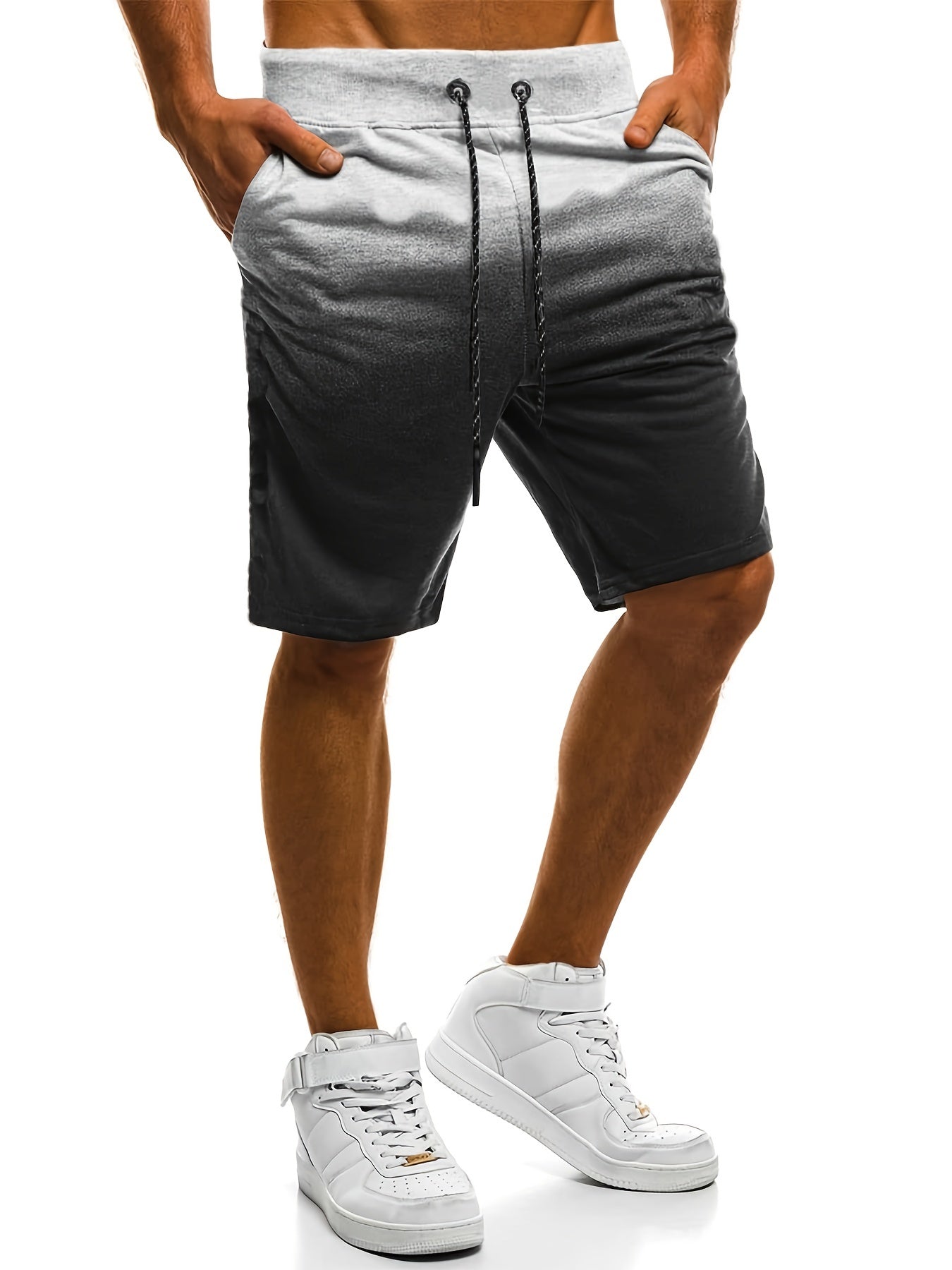 Men's Comfy Drawstring Shorts for Summer - Elastic Waist