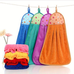 2pcs Quick Drying Washcloths Soft and Absorbent Handkerchiefs