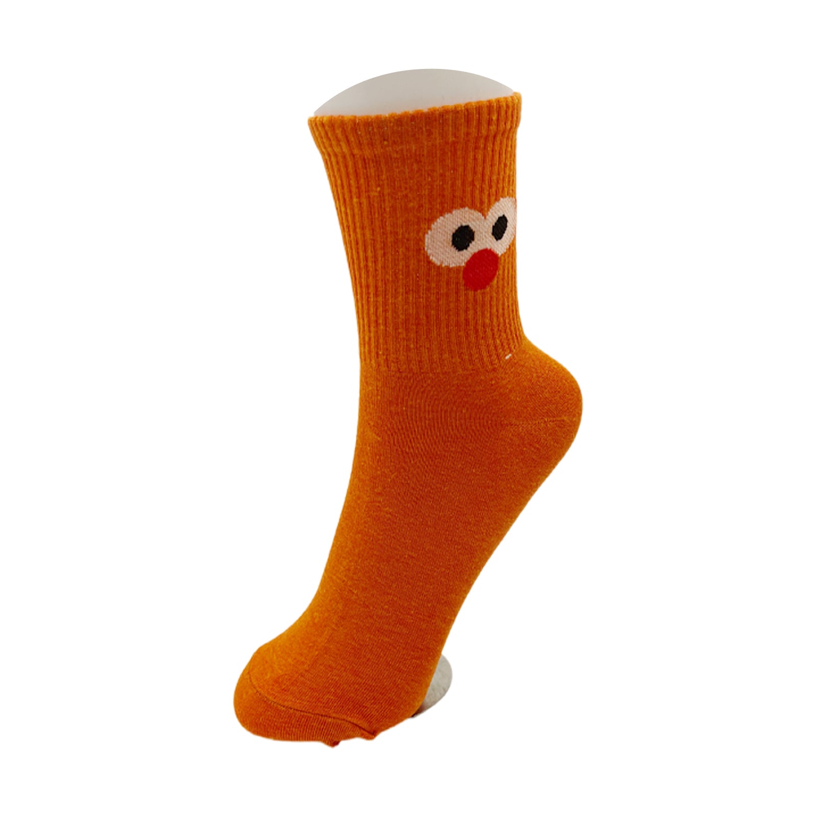 Comfy Bird Pattern Crew Socks for Women