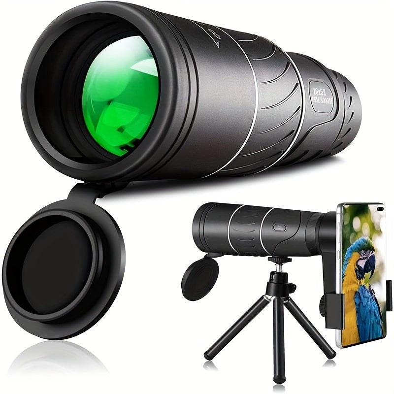 High Power Monocular Telescope for Smartphone Photo Taking