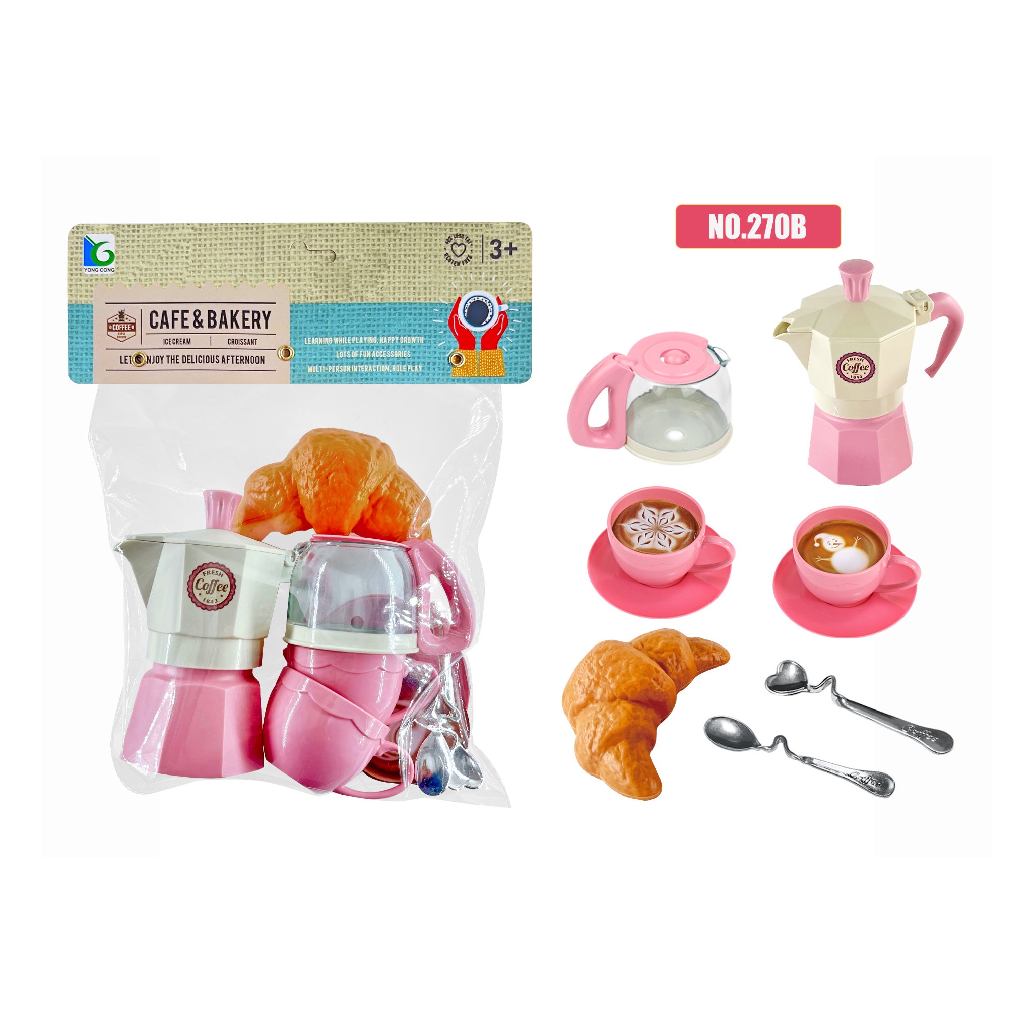 Kids Afternoon Tea Play Set Boys and Girls Toy 3-9 Yrs