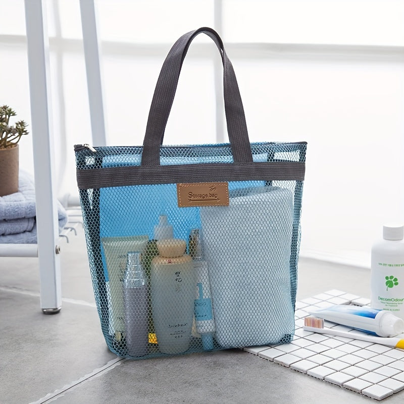 Portable Zipper Hand Beach Bag Pouch Travel Toiletry Bag
