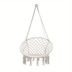 Boho Hammock Swing Chair Tassel Hanging Swing Chair