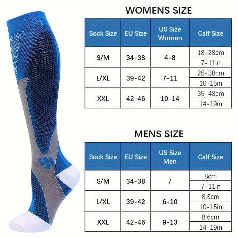 Men's Compression Sport Socks Sweat absorbing Nylon Blend