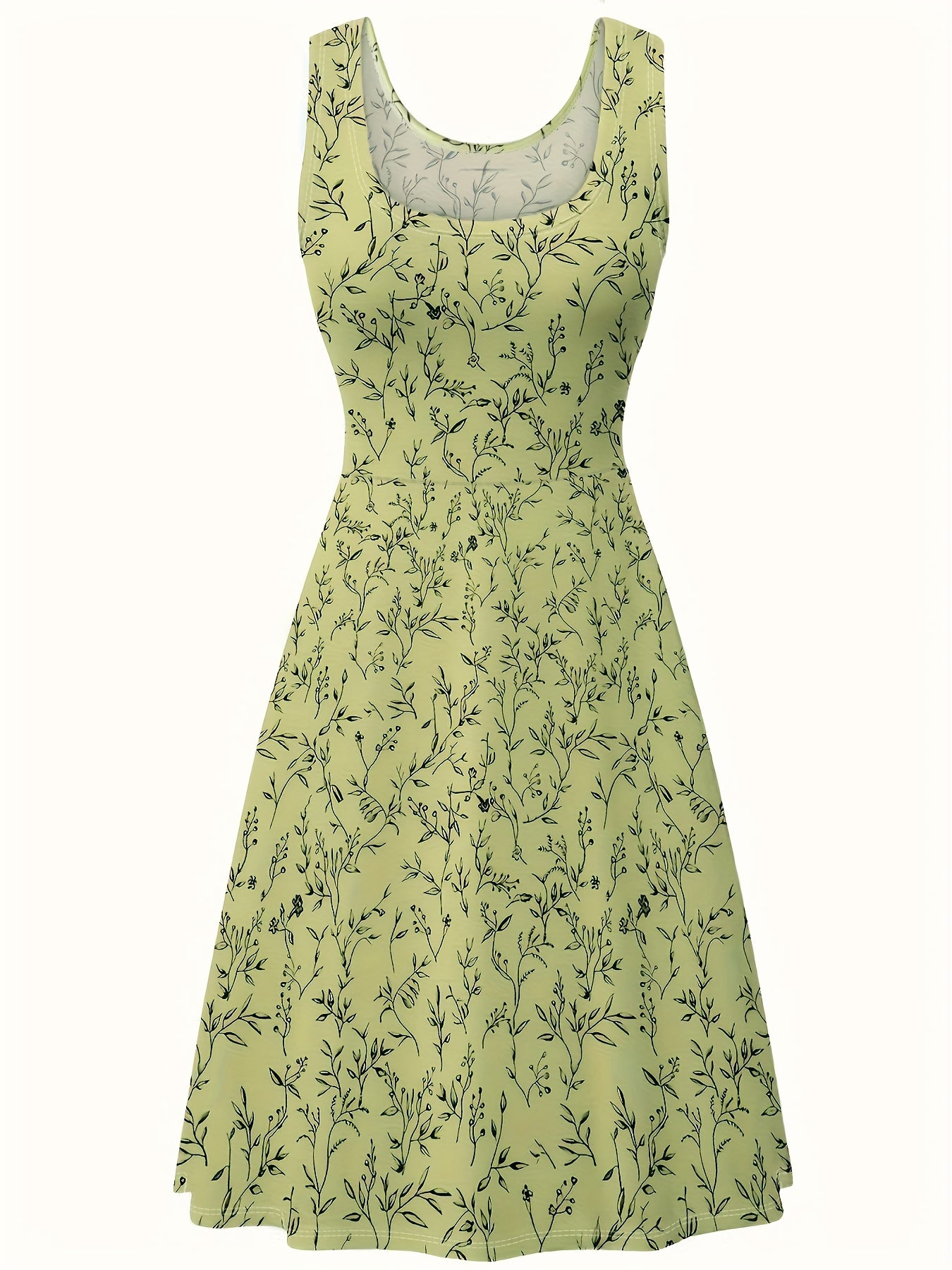  Boho Dress Women's Plus Floral Print Maxi Tank Dress