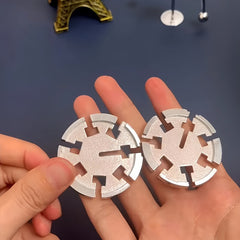 Intelligence Puzzle Ring High IQ Brain Teaser Mind Game