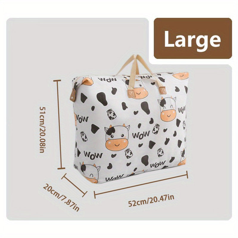 Waterproof Extra Large Moving Bag Quilt Storage Bag with Handle Zipper